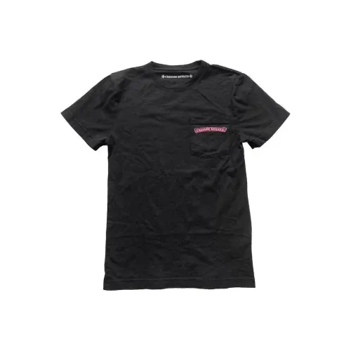 Chrome Hearts Мужские черные футболки