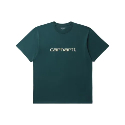 Carhartt WIP Collaboration Изумрудно-зеленая Унисекс Футболка