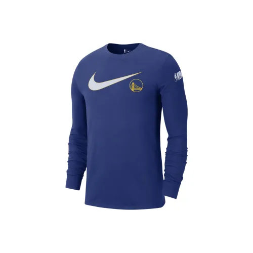 Nike NBA Golden State Warriors Swoosh Essential T-Shirt Golden State Warriors Мужской Синий