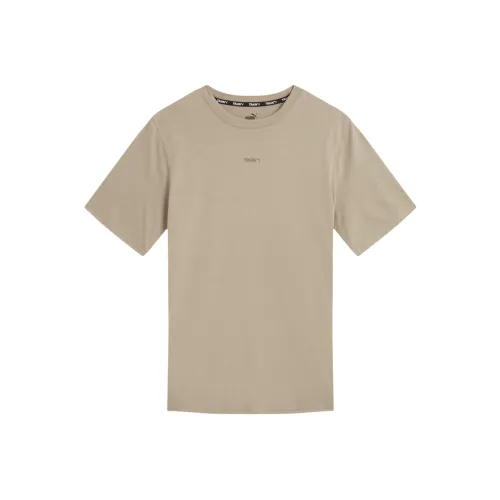 PUMA EVOLVE Мужская тренировочная футболка T-рубашка Мужская Песочный