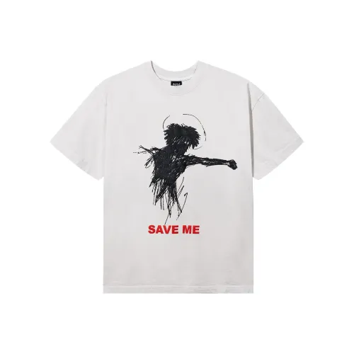 Revenge T-Shirt Унисекс Белый Серый