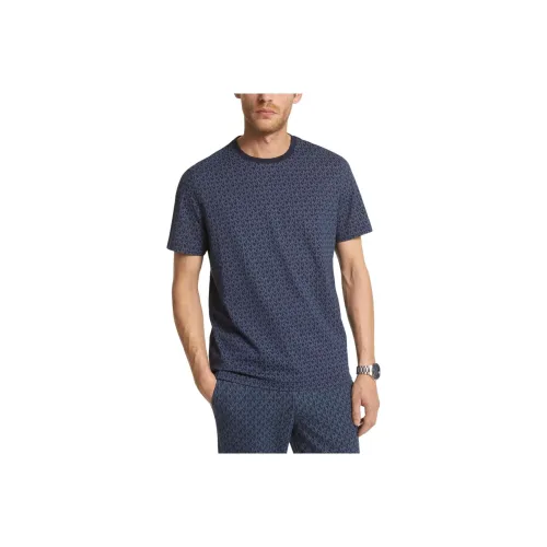 MICHAEL KORS Темно-синие мужские футболки T