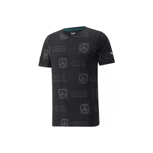 PUMA Mercedes T Рубашка Мужская Черная
