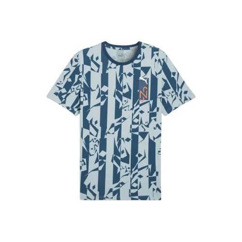 PUMA x NEYMAR JR Infuse T Рубашка Мужская Синяя
