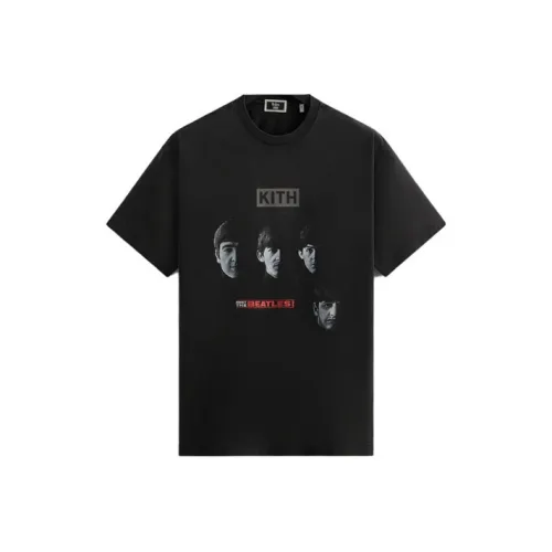KITH Collaboration Мужская Черная T-Рубашка