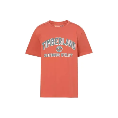 Timberland Outdoor Utility Short-Sleeved Graphic T-Shirt T-Shirt Men's Orange