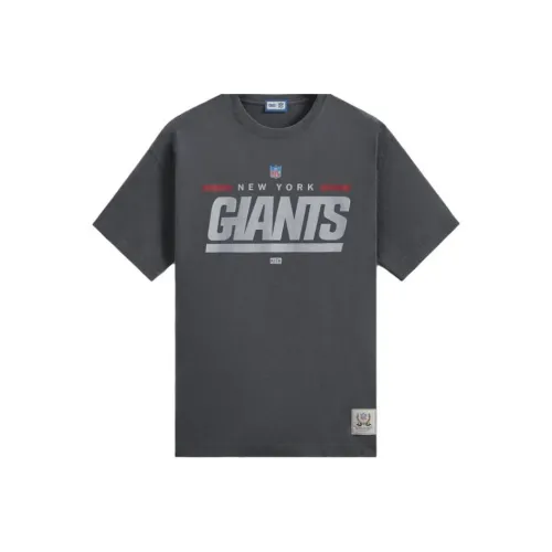 Kith X NFL FW23 Co Branded SERIES Черные Унисекс Футболки