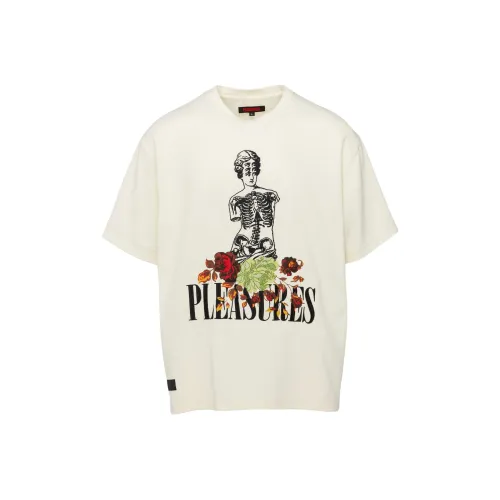 Moose Knuckles X Pleasures SS24 T-Shirt Унисекс Белый