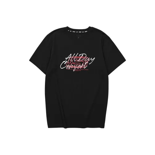 Skechers T-Shirt Унисекс Угольный Черный