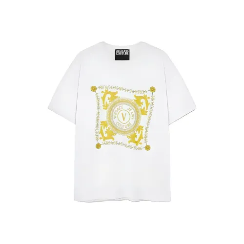 VERSACE Белые Мужские T-рубашки