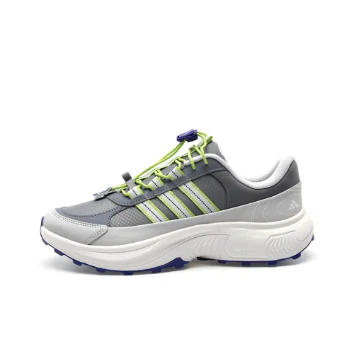 Adidas ROAM WANDER Slip-resistant Abrasion-resistant Low Top Hiking Shoes Unisex Gray Adidas ROAM WANDER Противоскользящий Устойчивый к истиранию Низкий Топ Походная обувь Унисекс Серый