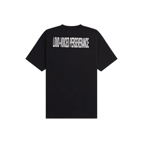 FRED PERRY Мужские черные T-рубашки