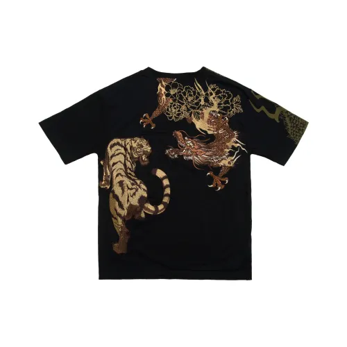 Черная унисекс футболка