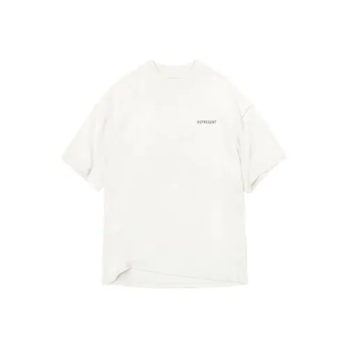 REPRESENT Белая Унисекс Футболка