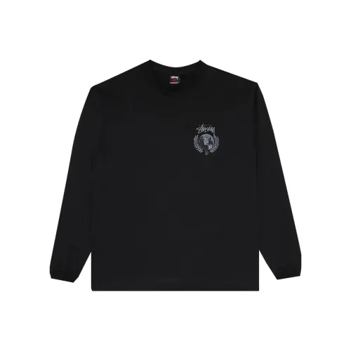 Stussy Черные Мужские T-Рубашки