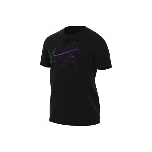 Nike Мужские черные футболки