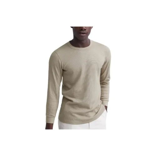 UNIQLO Яркий Чай Коричневый Мужская T-Рубашка