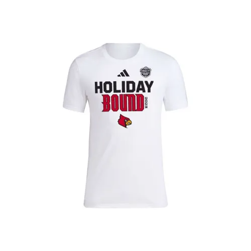 Adidas Louisville Bowl Bound Tee T-Shirt Рубашка Мужская Белая