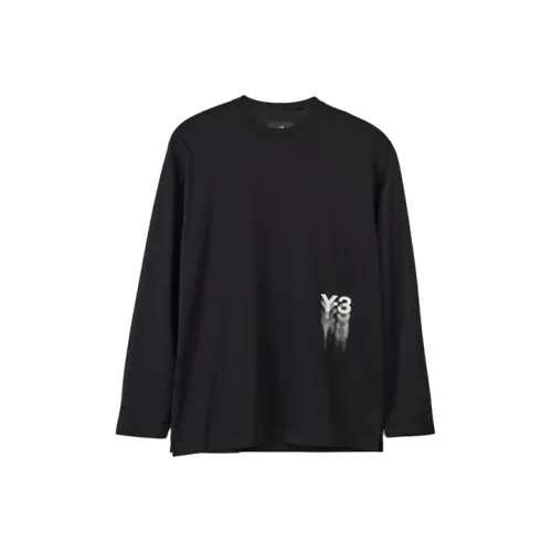 Y 3 GFX LS Tee T-Shirt Унисекс Черный