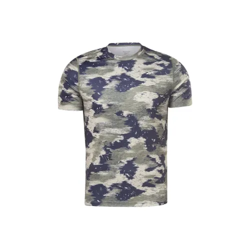 Reebok Training CAMO T Shirt Мужская Охотничий Зеленый