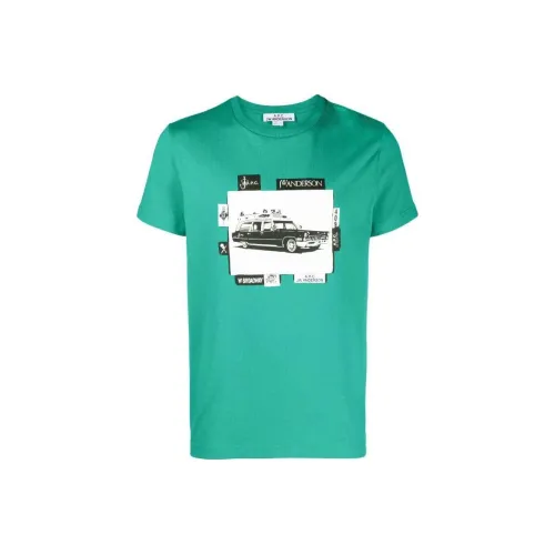 JW Anderson Зеленая Унисекс Футболка