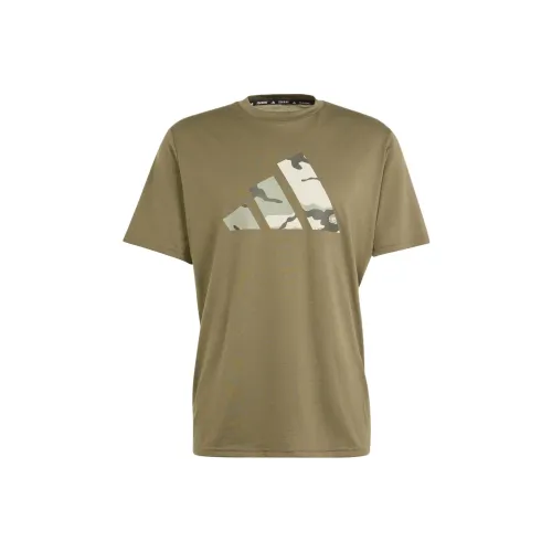 Adidas T-Shirt Мужская Оливково-Зеленая