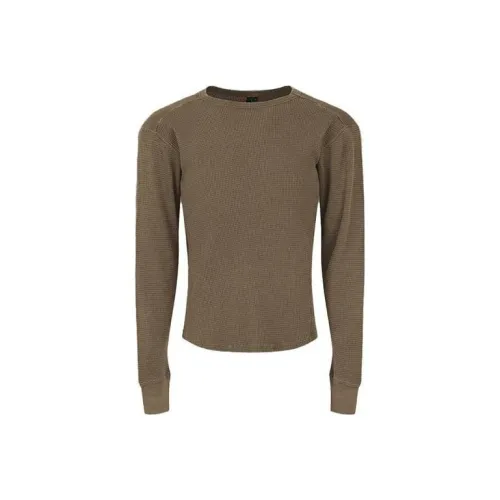 Entire Studios FW23 T-Shirt Унисекс Коричневый Желтый