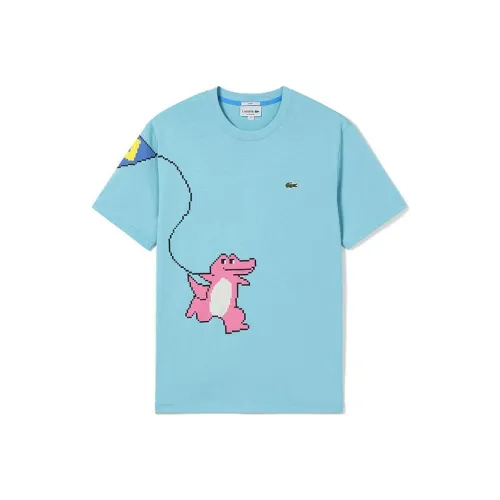 LACOSTE Приливно-голубая унисекс футболка