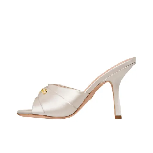 DIOR My Dior Слипоны 10 см Женские Шампанское