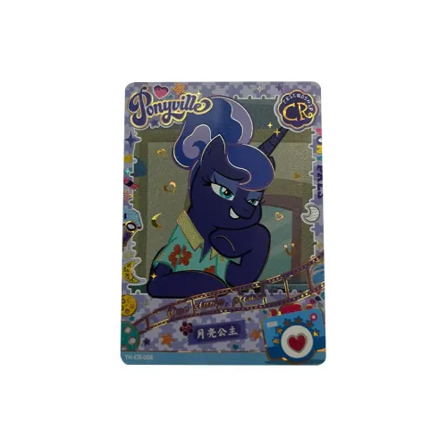 KAYOU Принцесса Luna My Little Pony Card Fun Shadow Pack First Edition CR Card CR Card IP Anime Cards 1 Pack