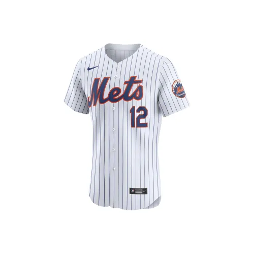 nike Francisco Lindor New York Mets T-Shirt Мужской Белый