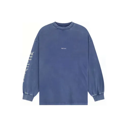 WE11DONE SS24 T-Shirt Унисекс Фиолетовый