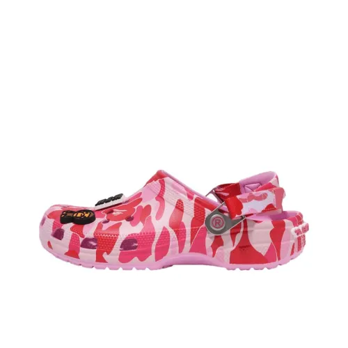 BAPE x Crocs Classic Clog Sabo Унисекс