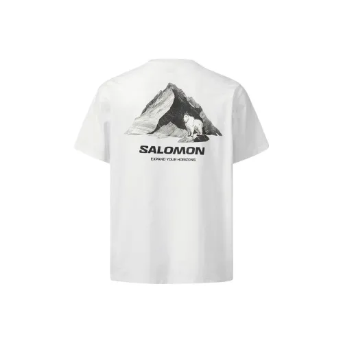 SALOMON UNI T Рубашка Унисекс Белый
