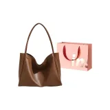 Коричневая сумка для покупок