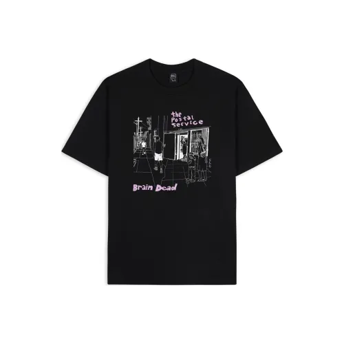 Brain Dead X The POSTAL SERVICE T-Shirt T-Shirt Unisex Черный