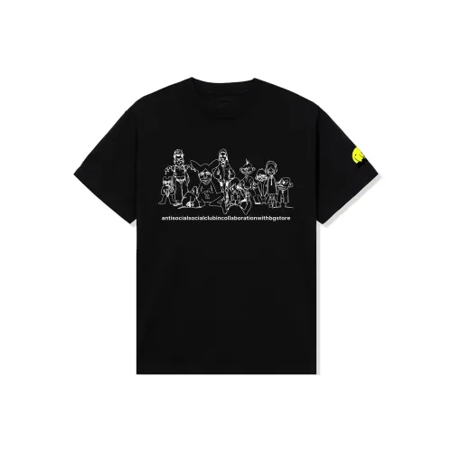 ANTI SOCIAL SOCIAL CLUB x BG T-Shirt Унисекс Черный