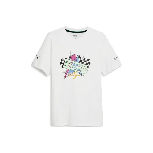 PUMA MAPF1 Белый Мужской T-Рубашка