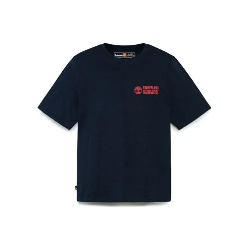 Timberland T-Shirt Мужской Темно-сапфировый