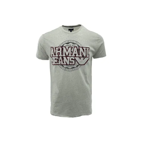 ARMANI JEANS Серый Унисекс Футболка