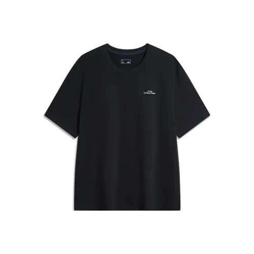 LINING Weekend Youth Sports Fashion Collection Футболка Унисекс Черная