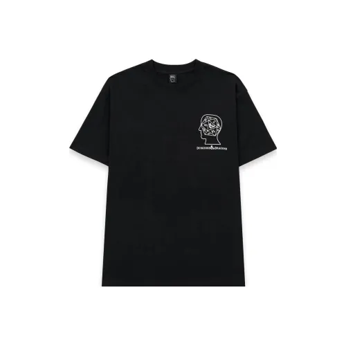 Brain Dead DUNGEONS DRAGONS DUNGEON TOMB T-Рубашка T-Рубашка Унисекс Черный