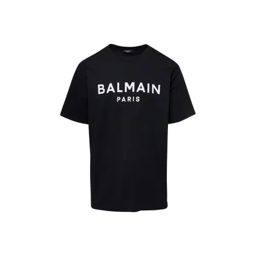 BALMAIN Мужские черные T-рубашки