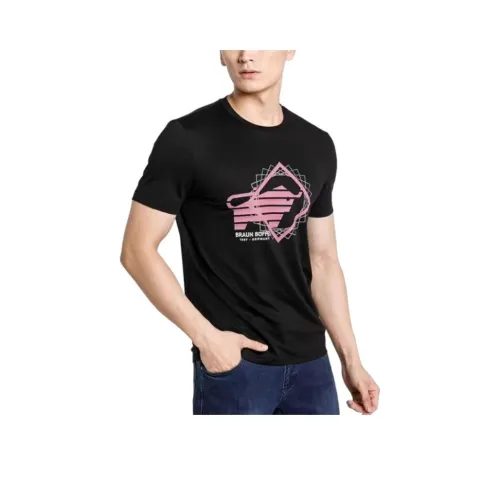 BRAUN BUFFEL T Рубашка Мужская Черная