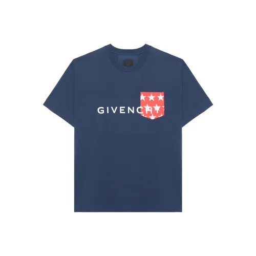 Givenchy T-Shirt Мужской Темно-синий