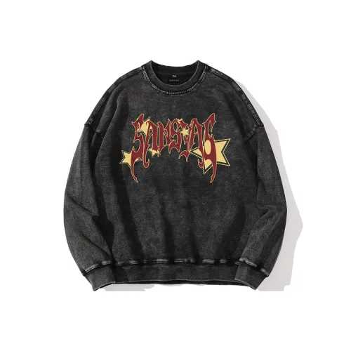 SANSYAS Черные Мужские T-Рубашки