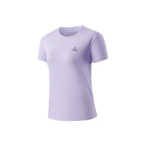 PEAK Бег T-Shirt Женская Лаванда