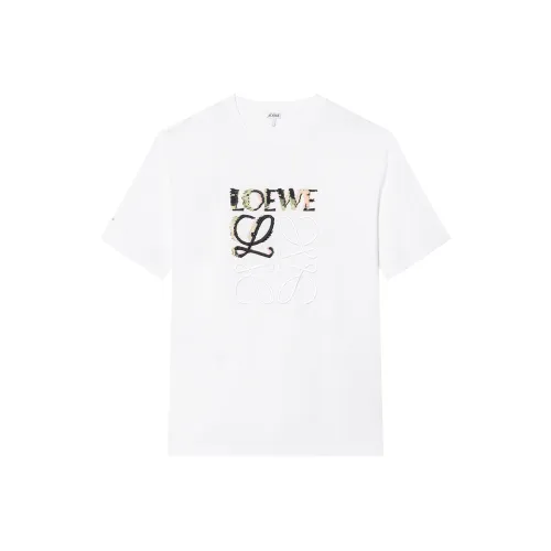 LOEWE Белая Мужская T-рубашка