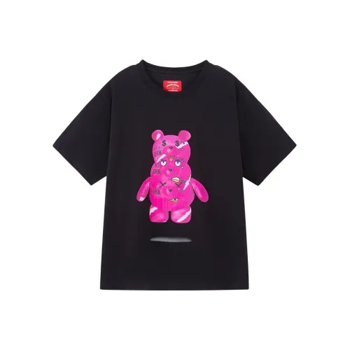 SPRAYGROUND Короткий рукав T-рубашки унисекс черный