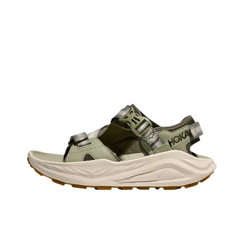 HOKA ONE ONE Infini Hike TC Пляжные сандалии Зеленый Мужской